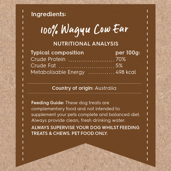 Aussie Furry Wagyu Ears Value Pack - 30pk