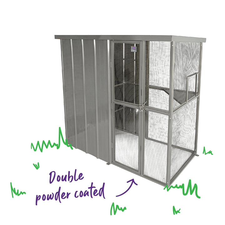 Outdoor Cat House Enclosure - Full Set