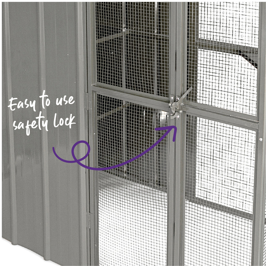 Outdoor Cat House Enclosure - Full Set