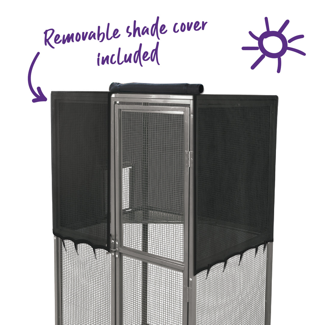 Outdoor Cat House Enclosure - Full Set