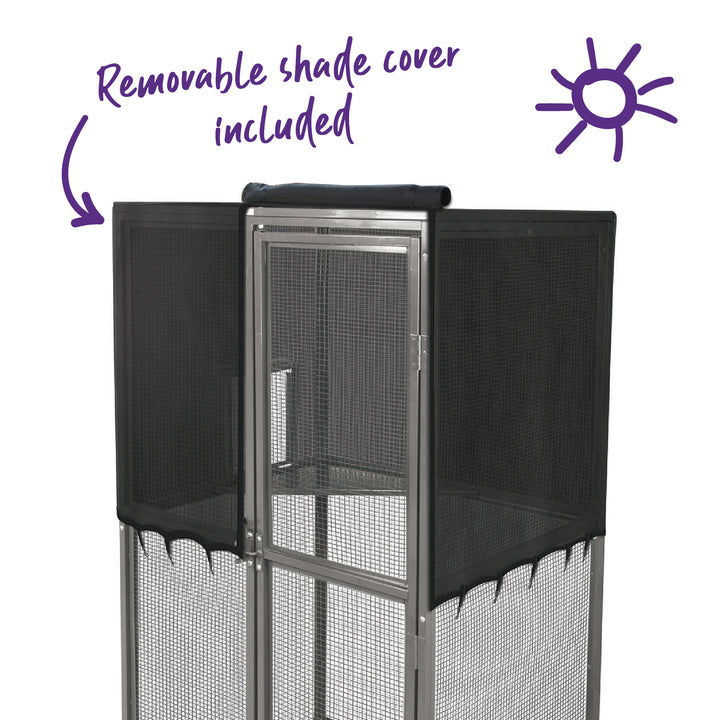 Outdoor Cat House Enclosure - Full Set