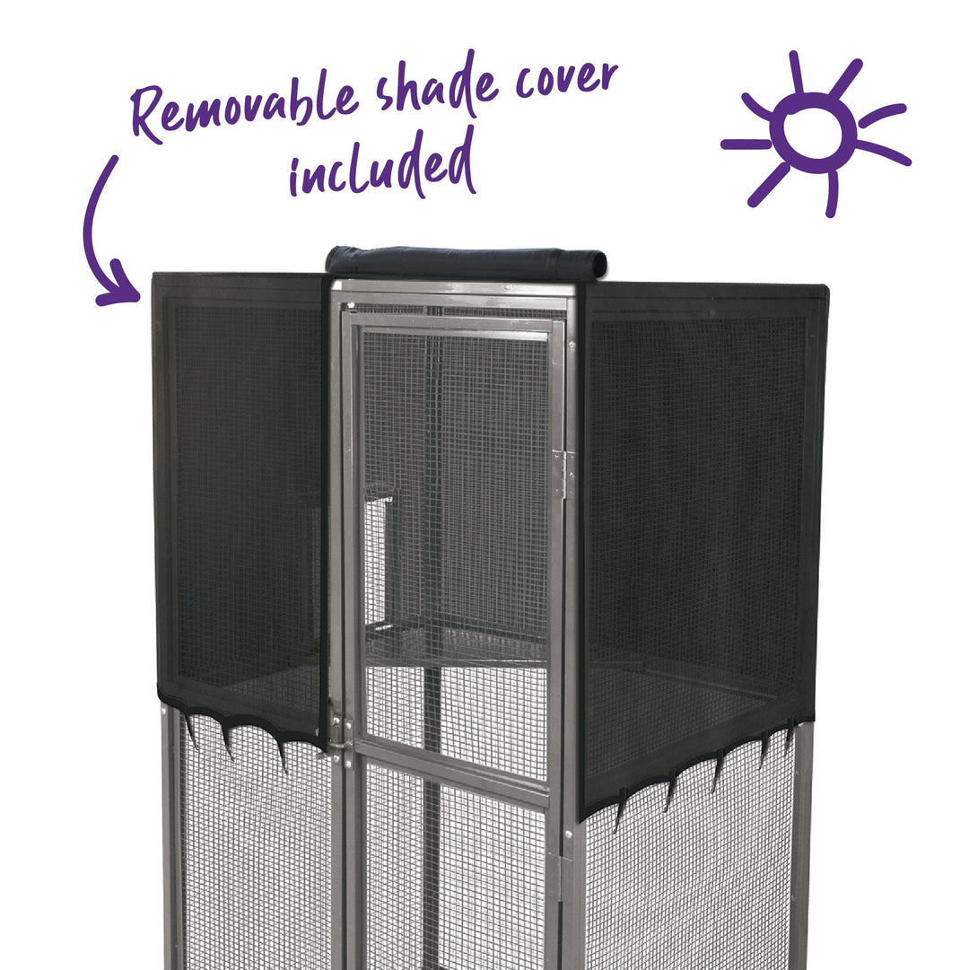 Outdoor Cat House Enclosure - Full Set