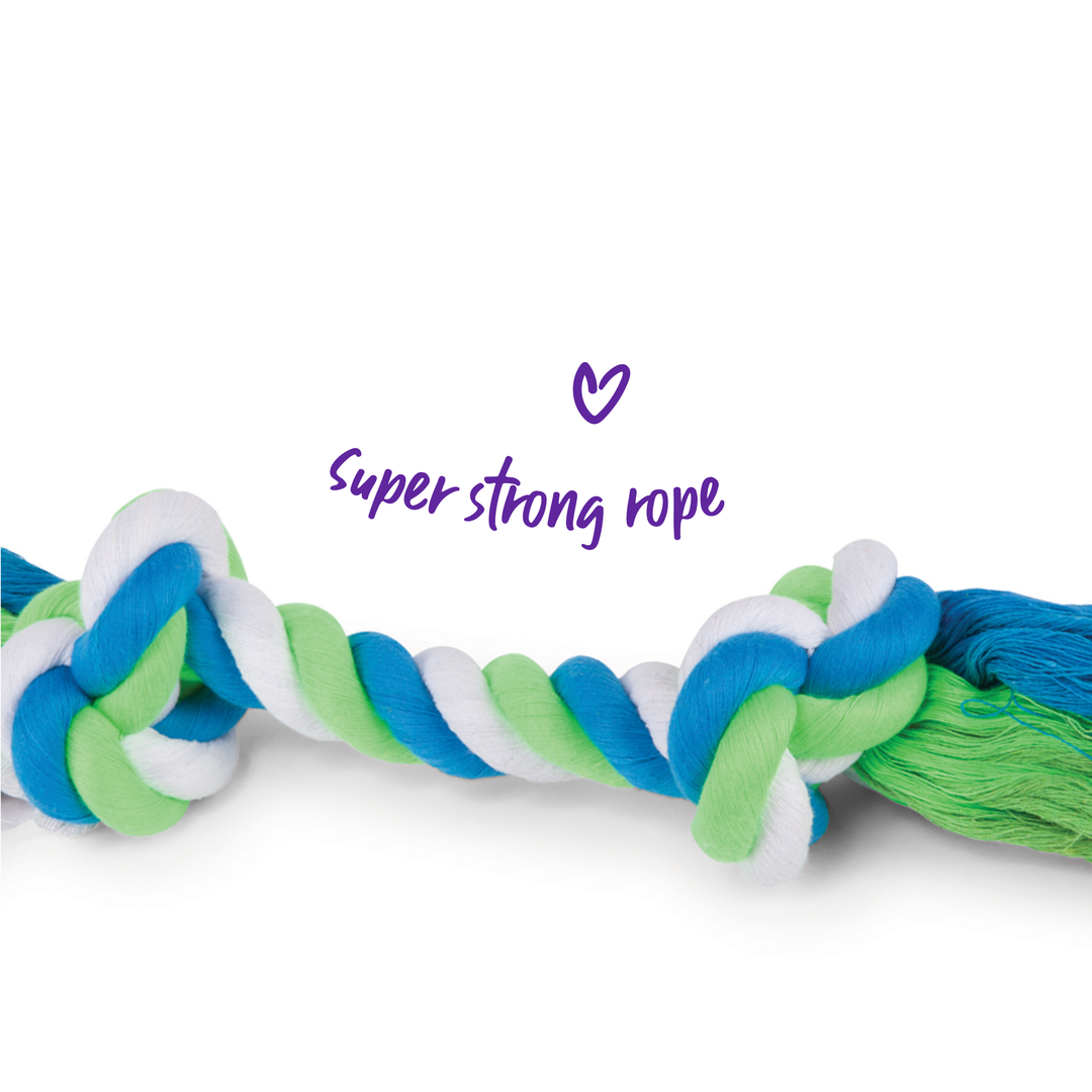 Twisted Rope Knot Bone - Kazoo Pet Co
