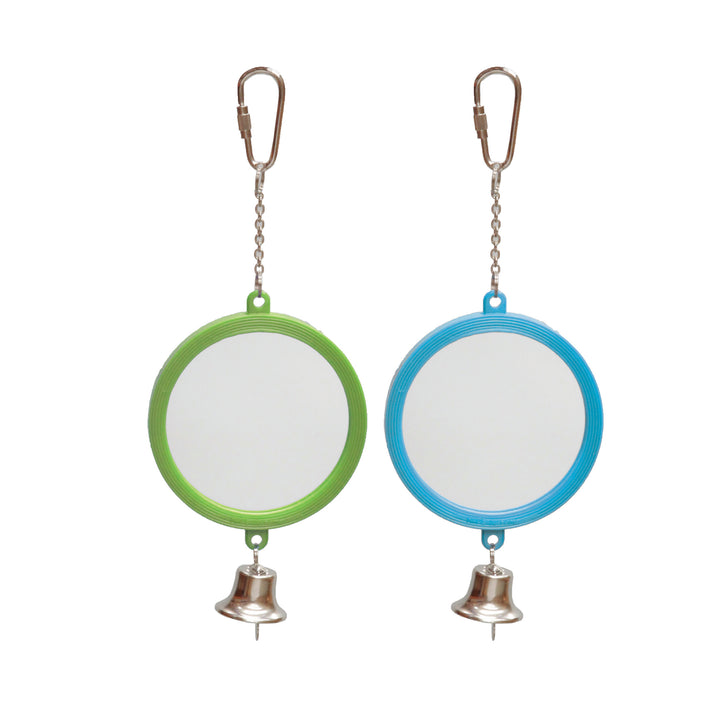 Round Mirror with Bell - Large - Kazoo Pet Co