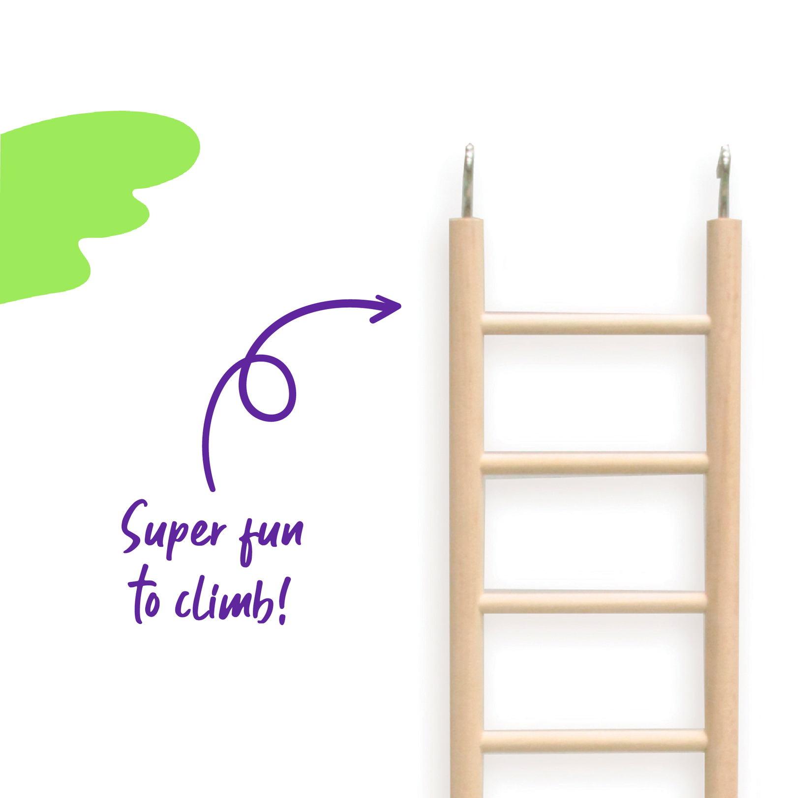 Wooden Ladder - Kazoo Pet Co