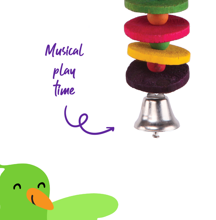Round Chips & Bell - Kazoo Pet Co