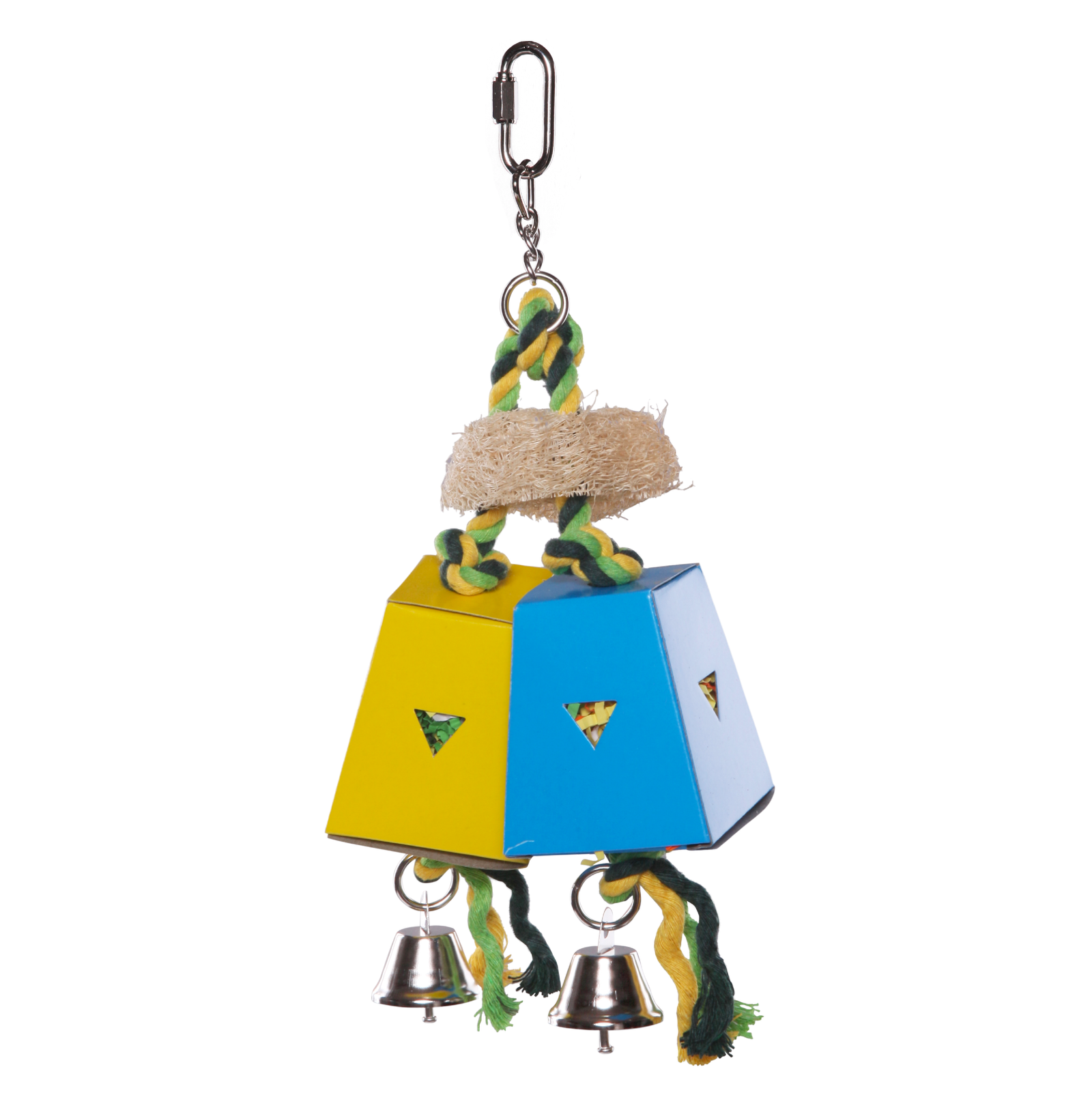 Twin Parallel Cardboard Foraging Box - Kazoo Pet Co