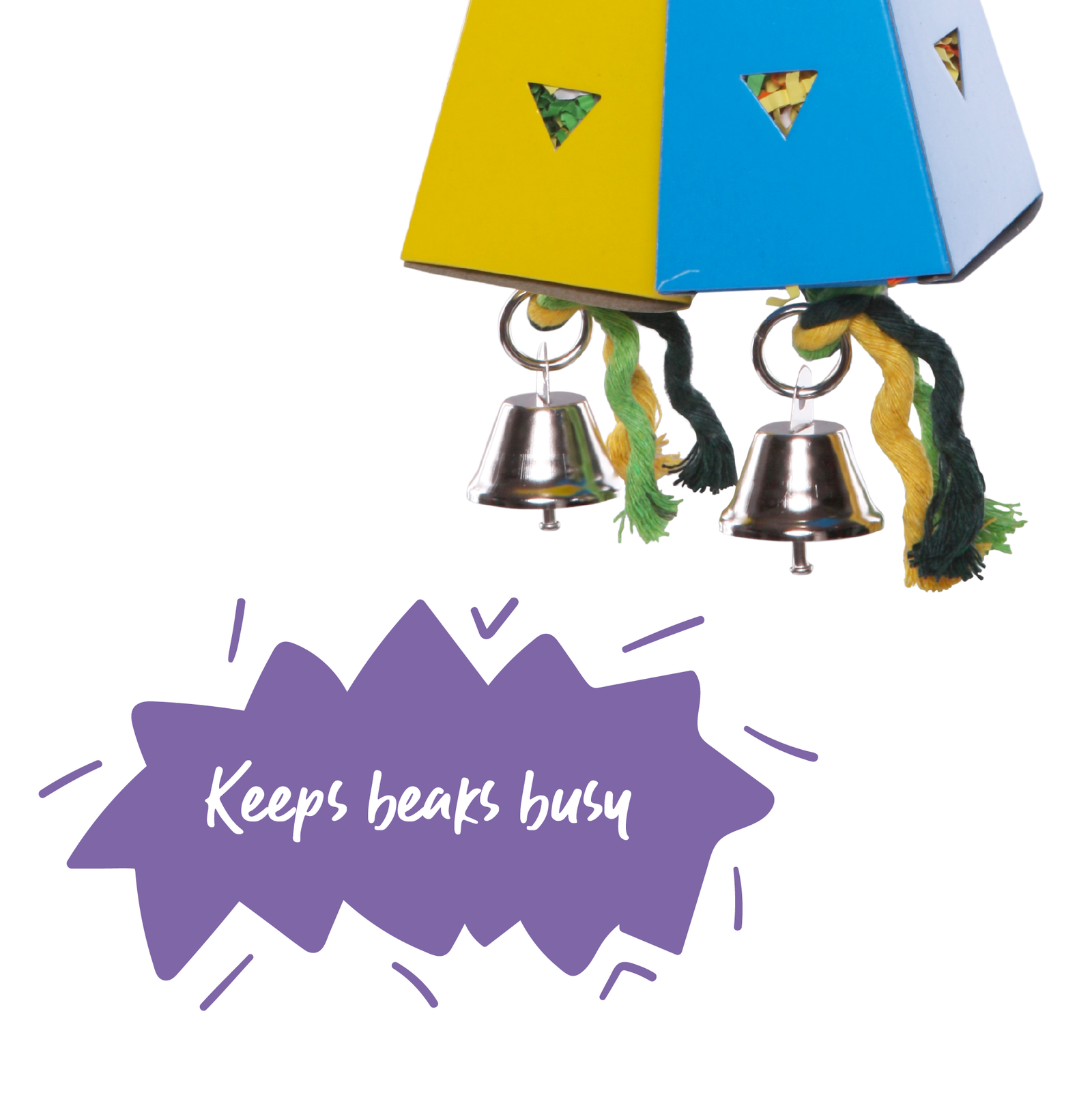 Twin Parallel Cardboard Foraging Box - Kazoo Pet Co