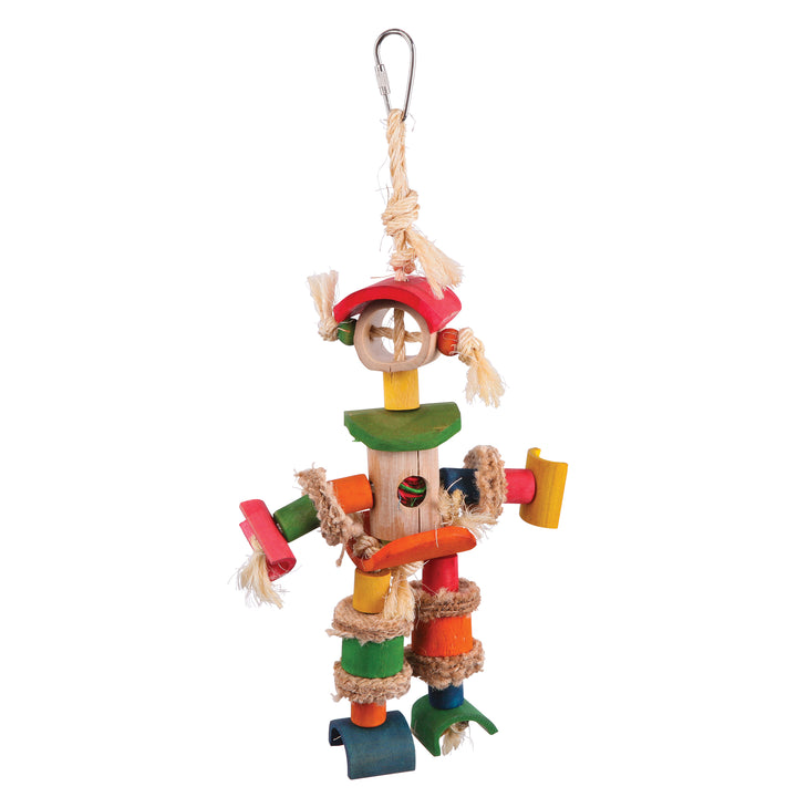 Man with Sisal Rope & Chips - Kazoo Pet Co