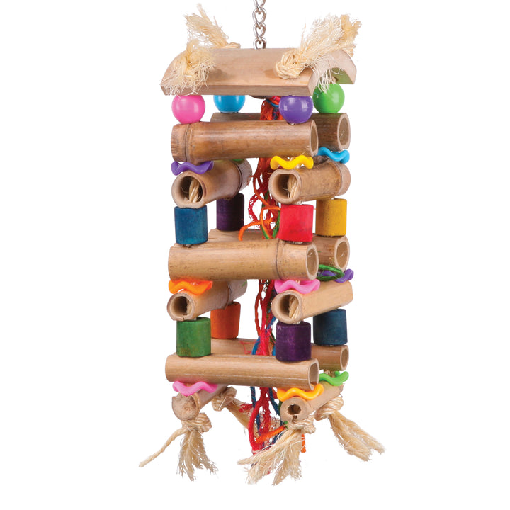 Tower Toy with Sisal & Beads - Kazoo Pet Co