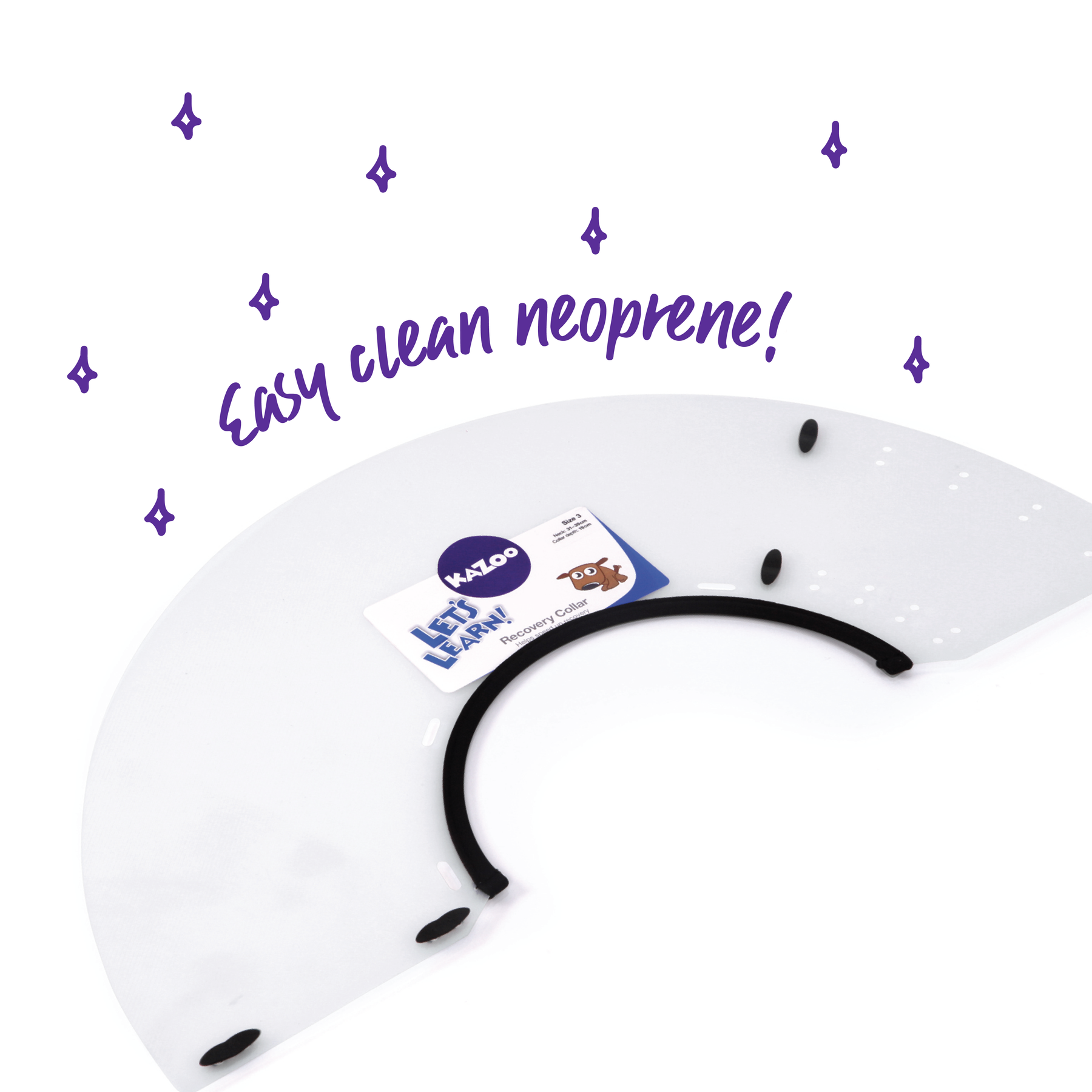 Recovery Collar Clear Kazoo Pet Co