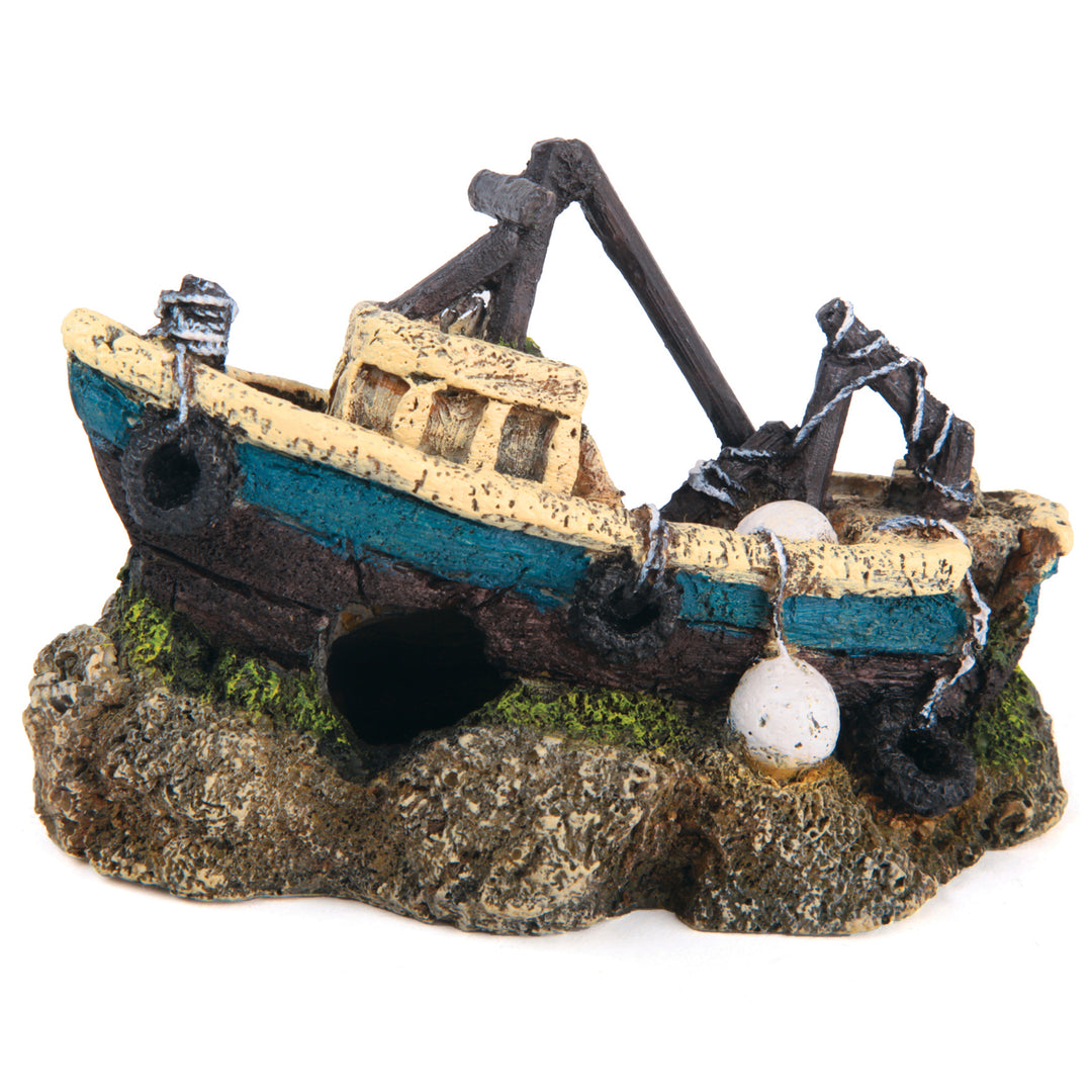 Trawler Shipwreck - Mini - Kazoo Pet Co
