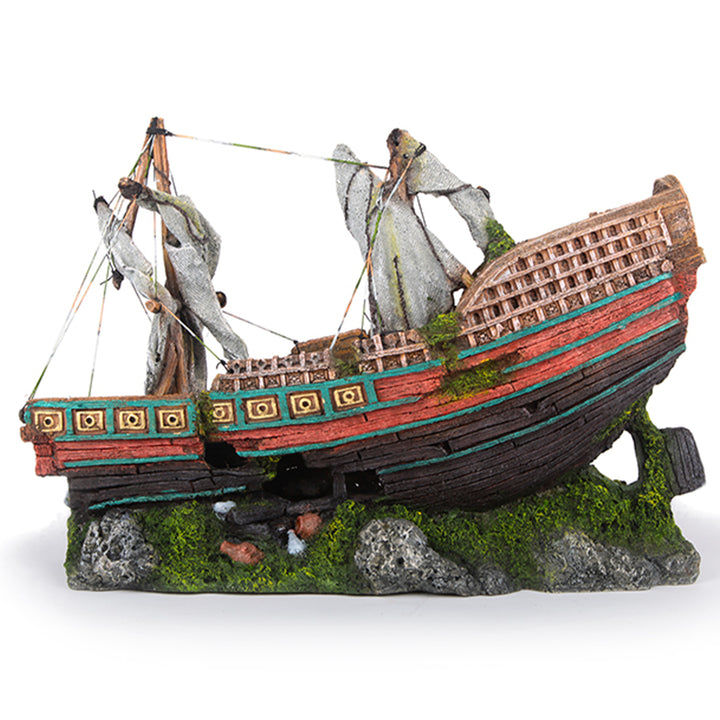 Galleon Stern With Sails - X Large - Kazoo Pet Co
