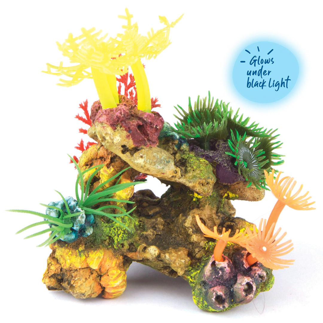 Soft Coral With Plants - Mini - Kazoo Pet Co