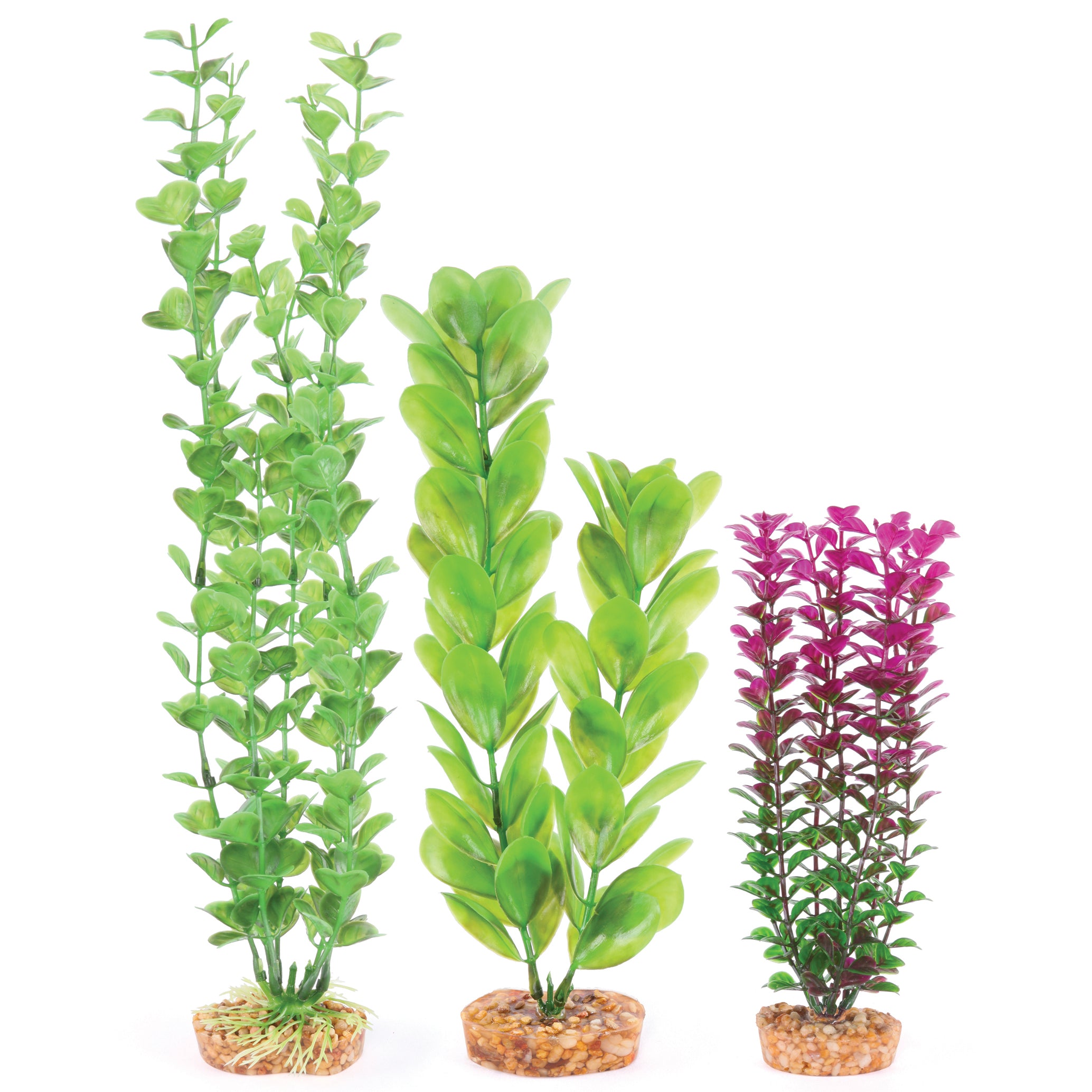 Fish tank decorations plants sales
