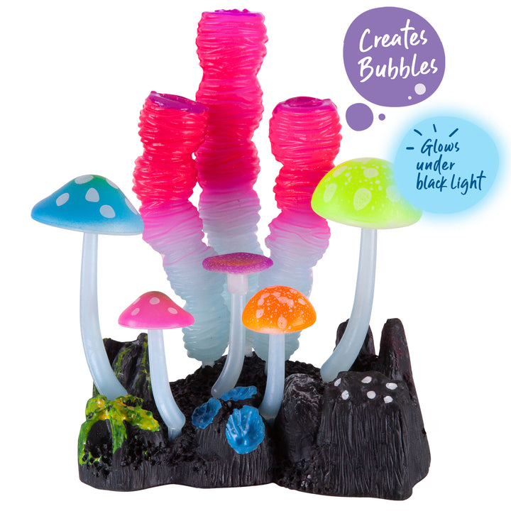 Bubbling Silicone Assorted Mushroom With Ink Tunicate - Medium - Kazoo Pet Co