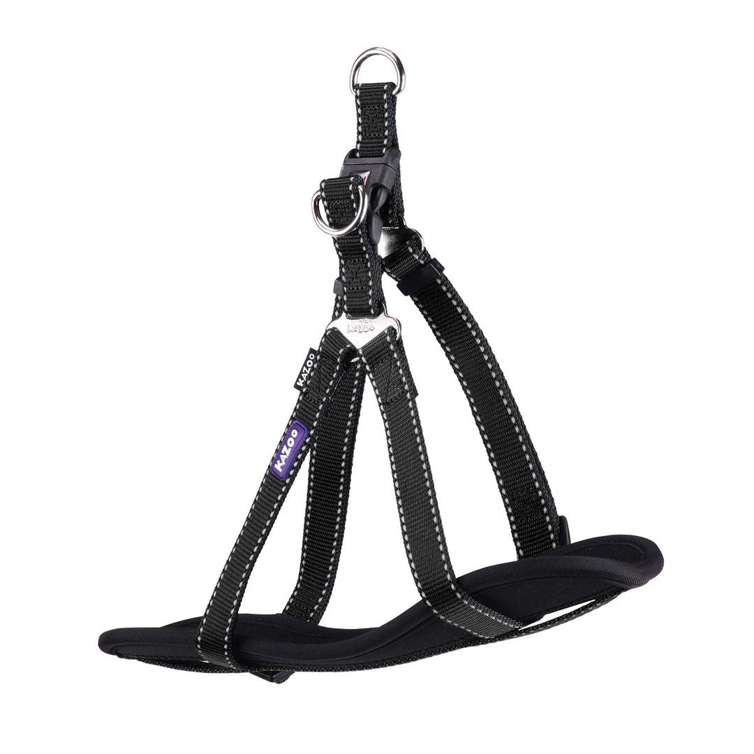 Classic Walking Harness - Black - Kazoo Pet Co