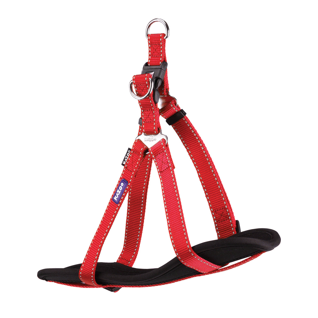 Classic Walking Harness - Red - Kazoo Pet Co