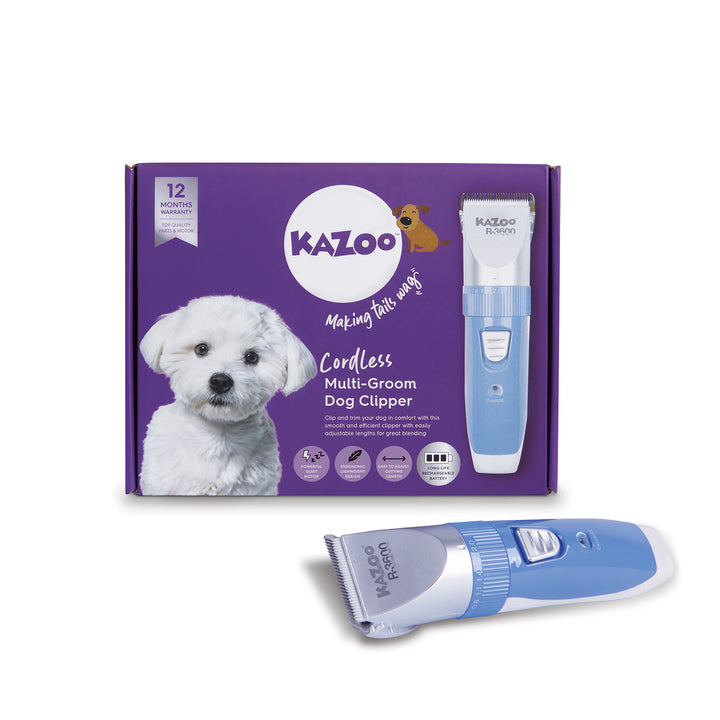 Cordless Multi-Groom Dog Clipper - Kazoo Pet Co