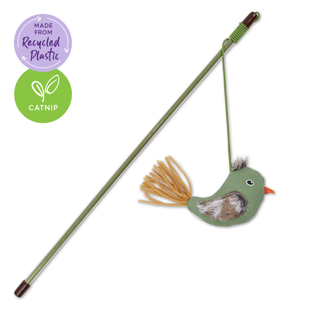 Recycled cat toys top