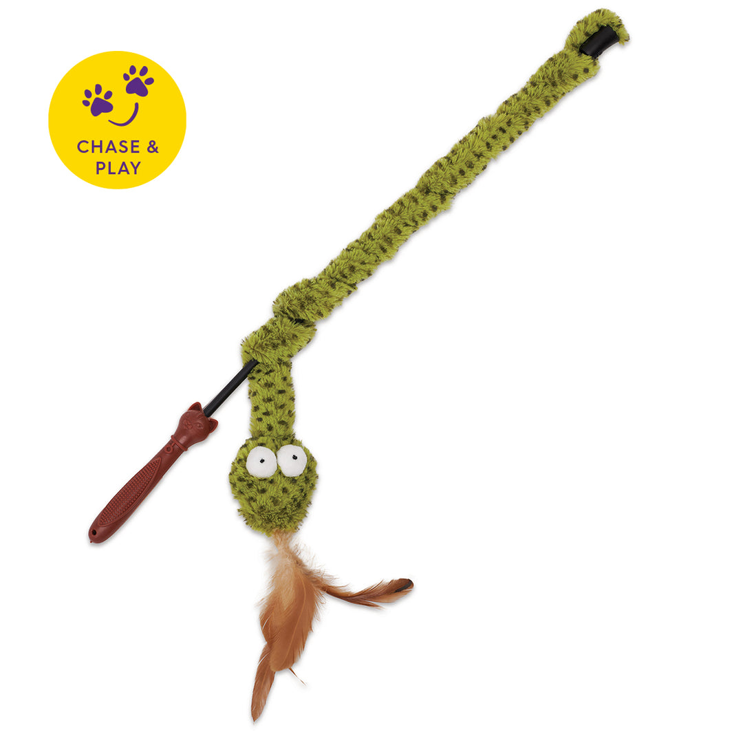 Spotty Snake Play & Chase Wand