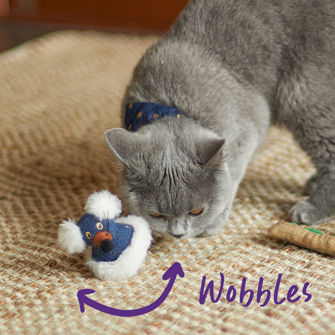 Wobble Mouse with catnip
