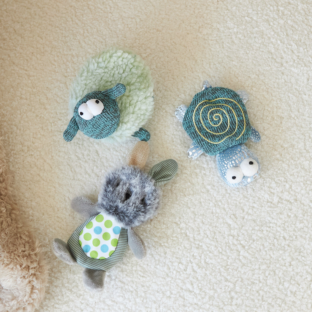 Topsy Turtle With Catnip & Silvervine Cat Toys
