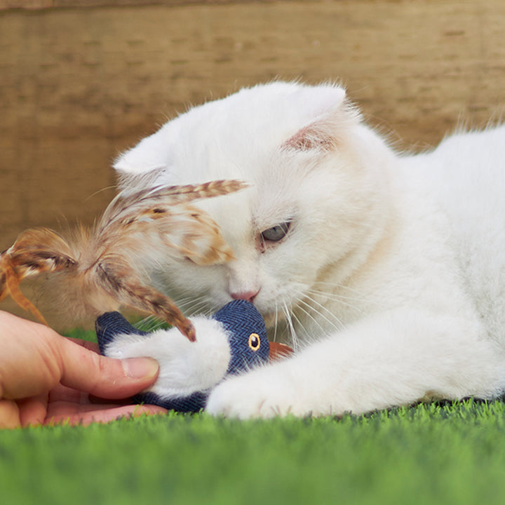 Chirpy Bird with sound chip – Kazoo Pet Co - Main Image