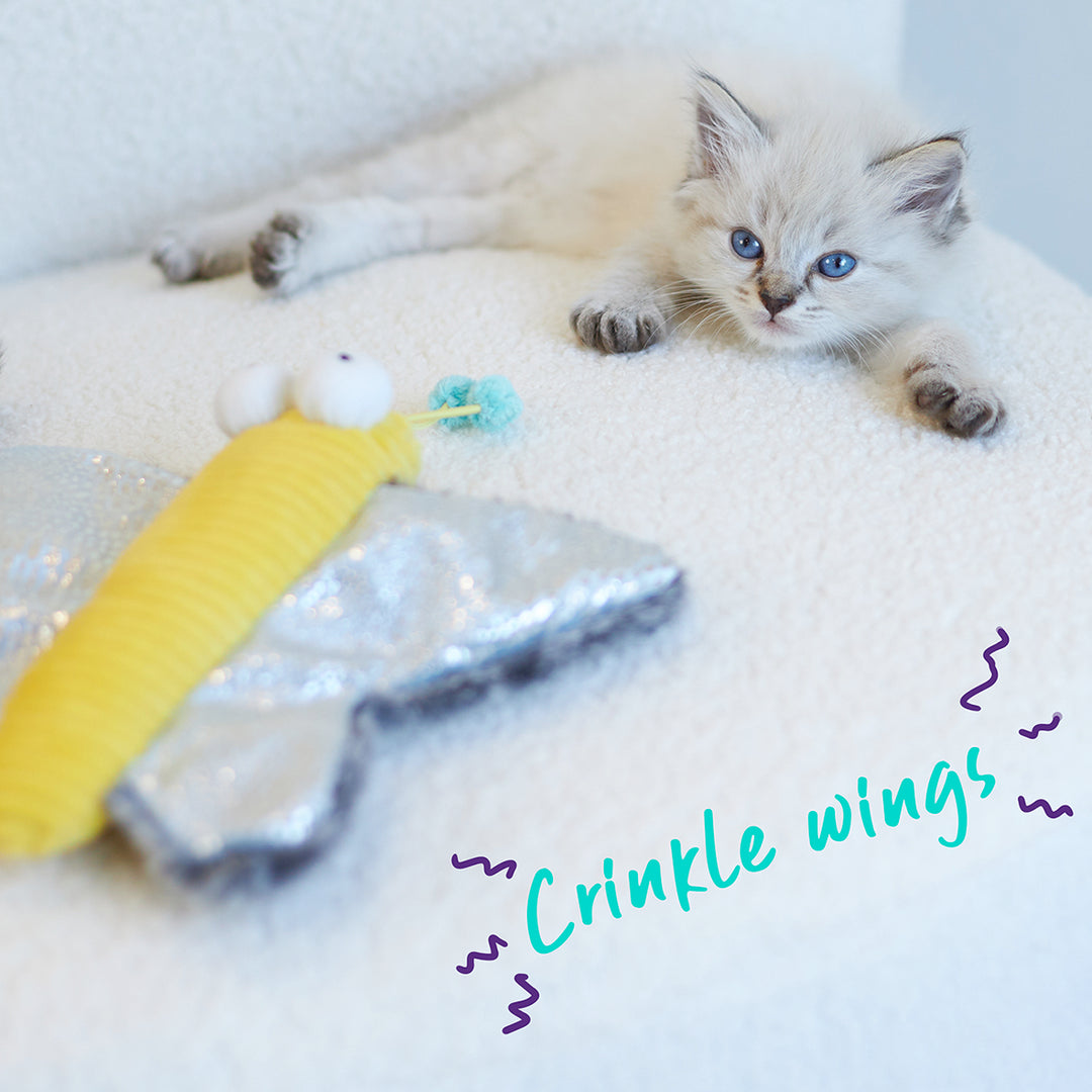 Butterfly Kicker w/ Crinkle & Catnip