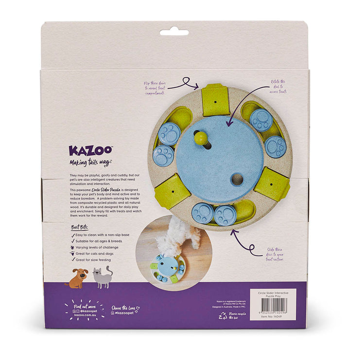 Circle Slider Interactive Dog Puzzle For Play