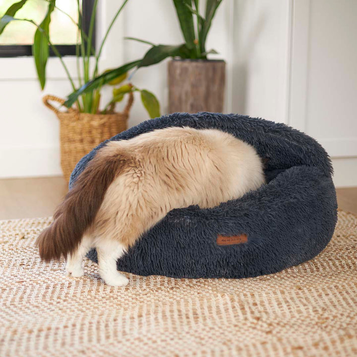 Hideout Cat Bed - Stormy Grey