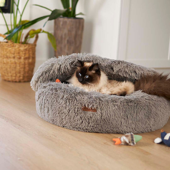 Hideout Cat Bed - Mud