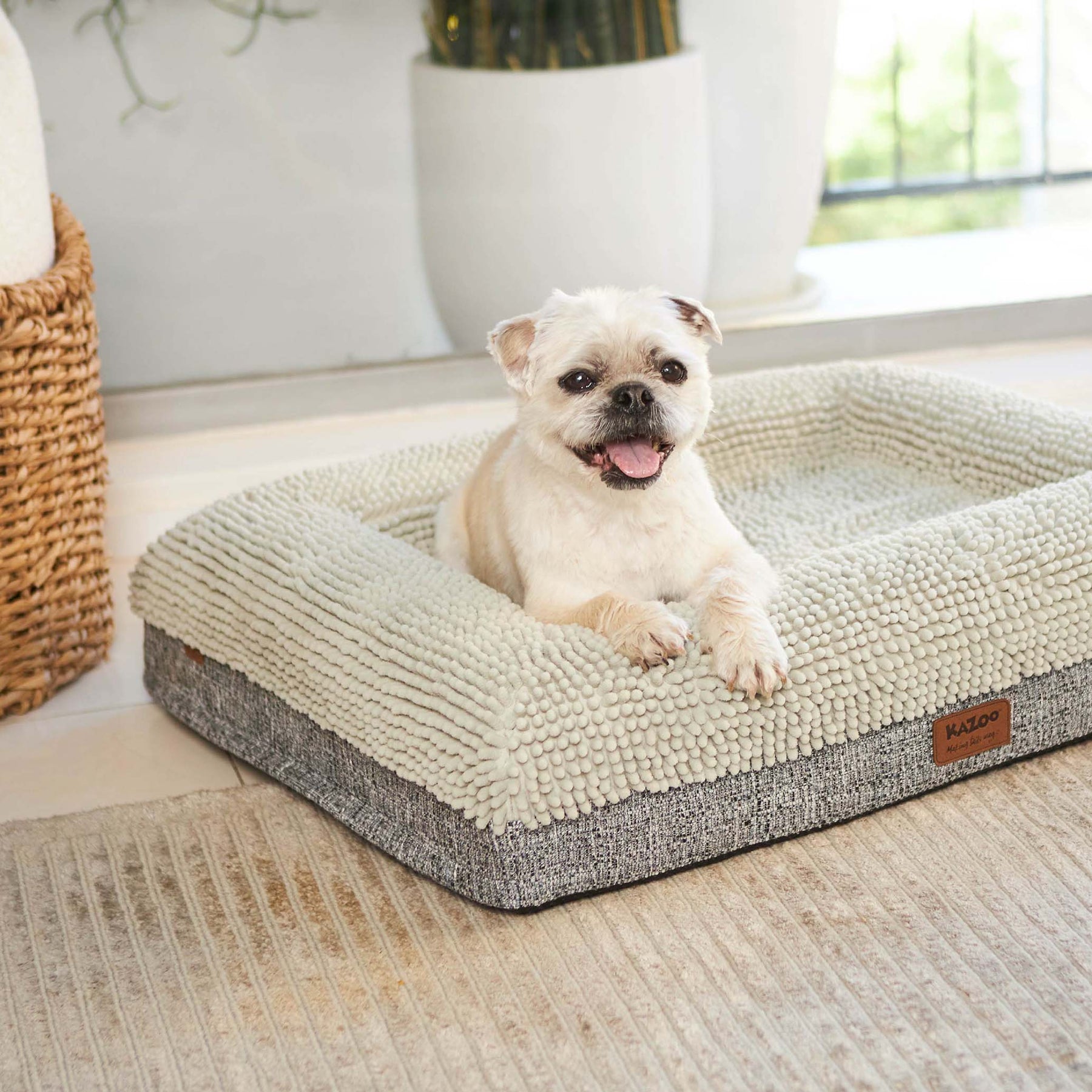 Wombat Dog Bed Massager Kazoo Pet Co