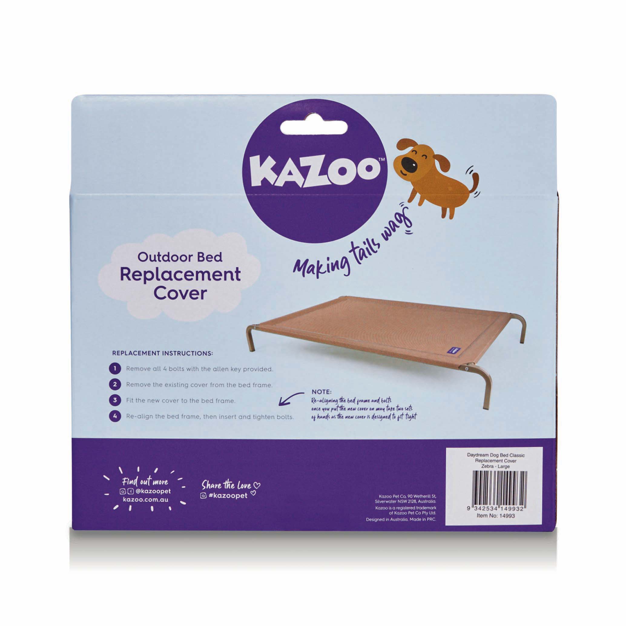 Kazoo daydream dog bed shop replacement cover