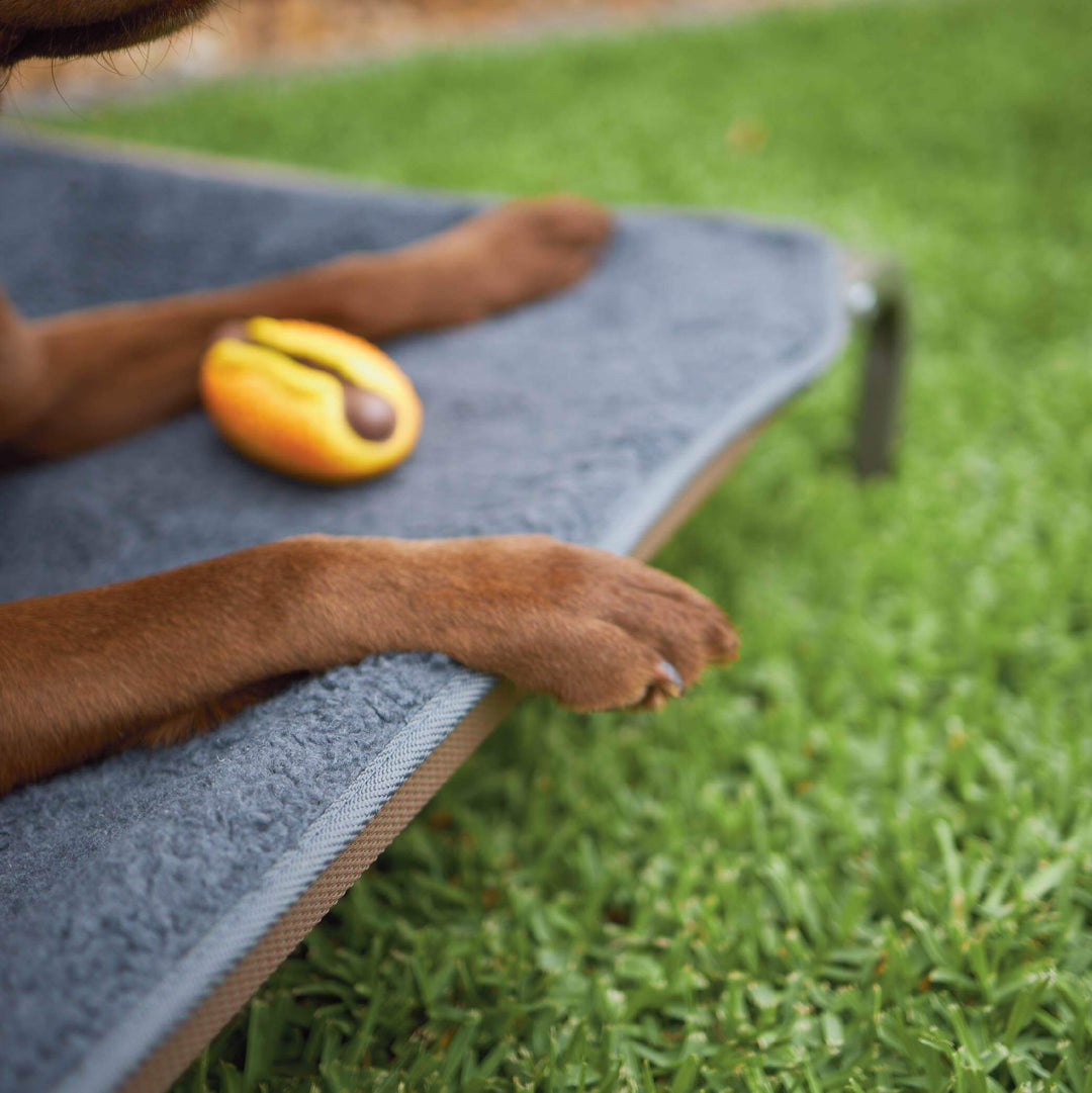 Comfy Outdoor Dog Bed Cover - Grey