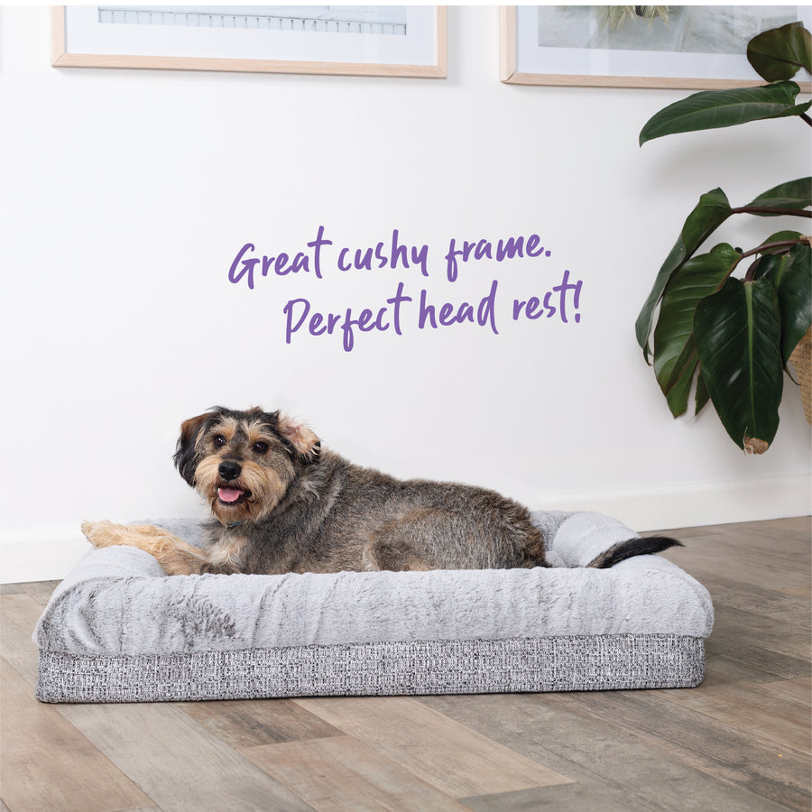 Wombat Plush Dog Bed Kazoo Pet Co