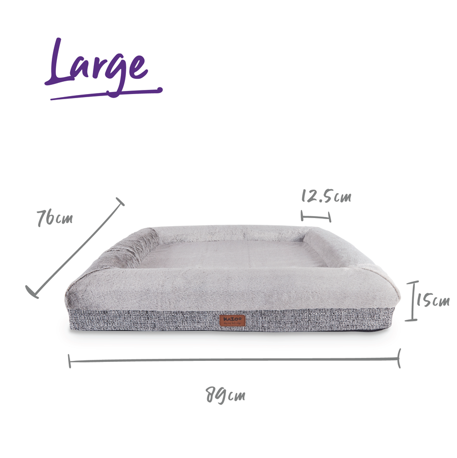 Wombat Plush Dog Bed Kazoo Pet Co