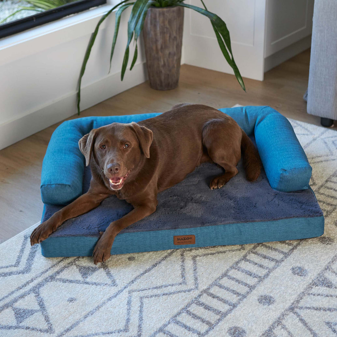 Boudoir Dog Bed - Teal