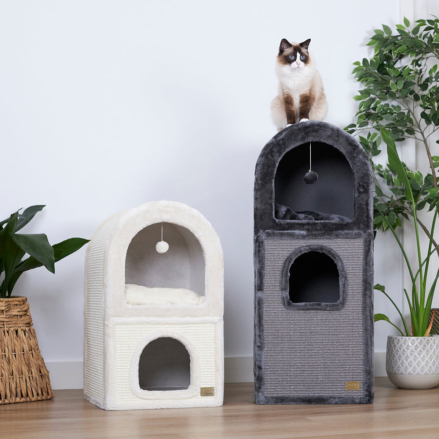 3 Chambers Cat Den Charcoal Kazoo Pet Co