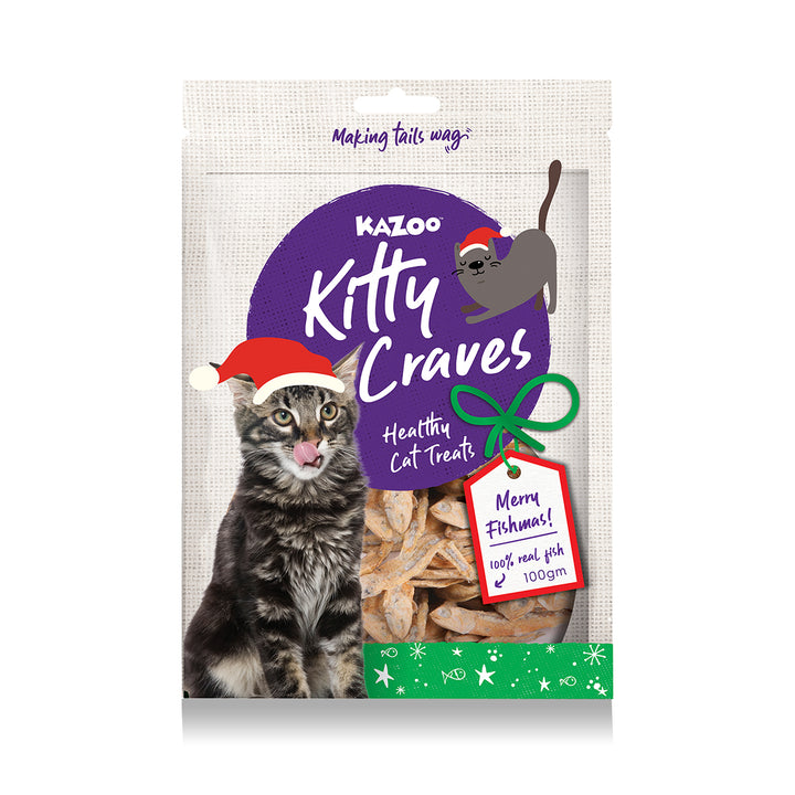 Christmas Kitty Craves Anchovies - 100gm