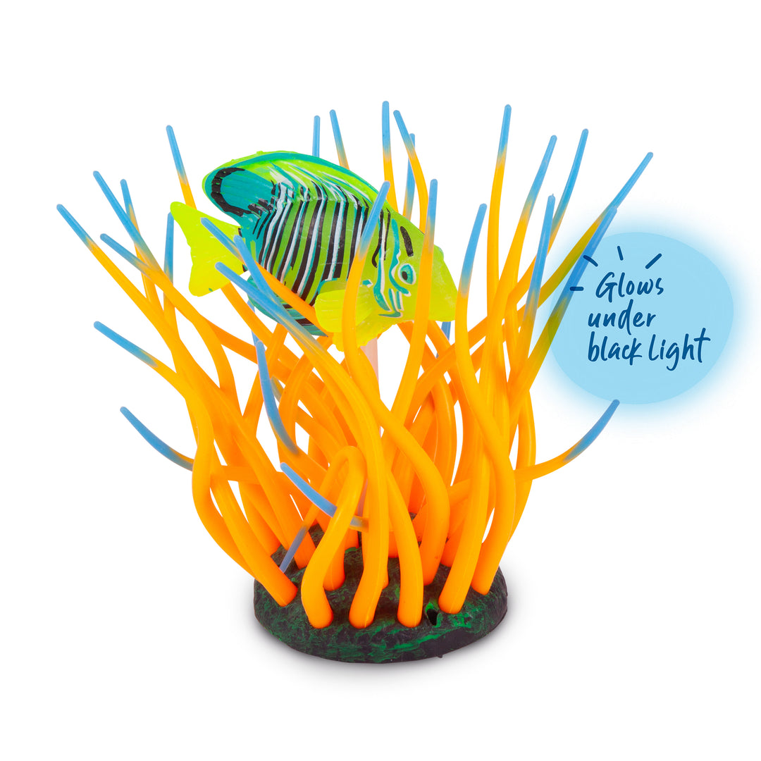 Silicone Sea Anemone With Fish