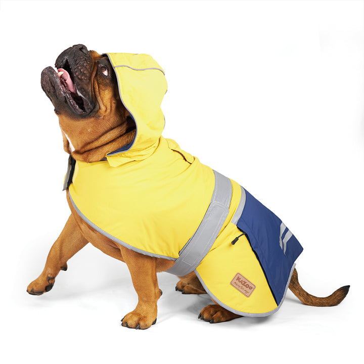 Cosy Dog Rain Coat - Mustard