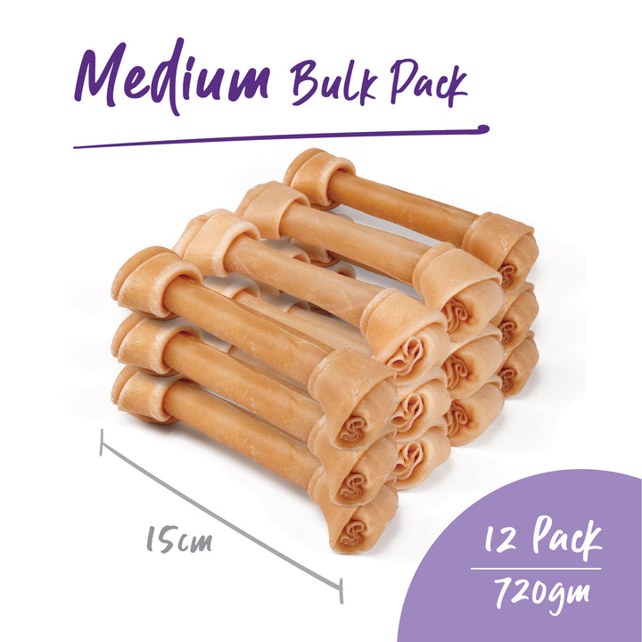 Natural Knot Bone - Bulk Value Pack