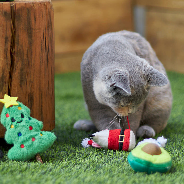 Christmas Cat Toy - Silvervine Tree