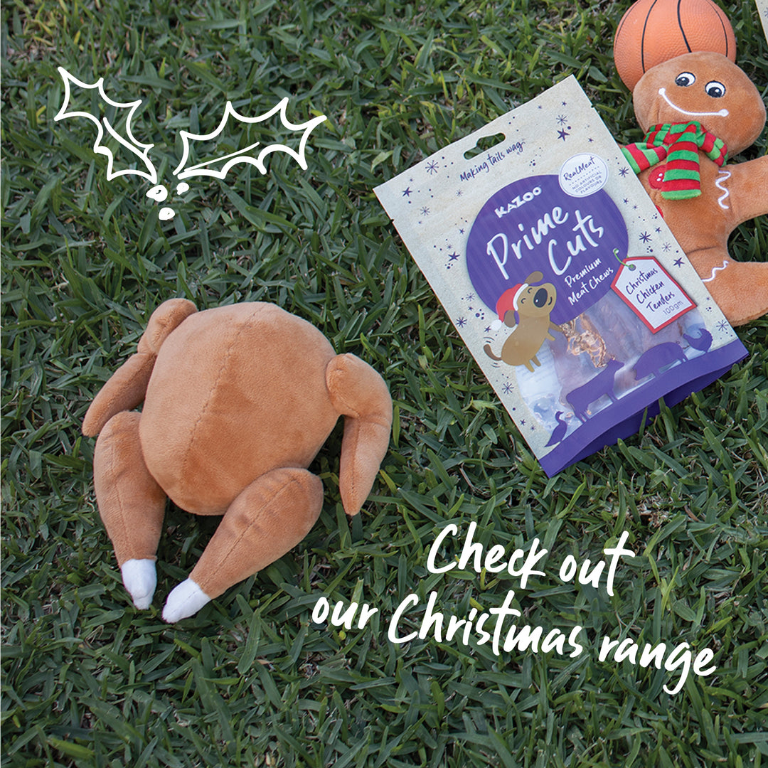 Kazoo Prime Cuts - Christmas Chicken Dog Treats 100g