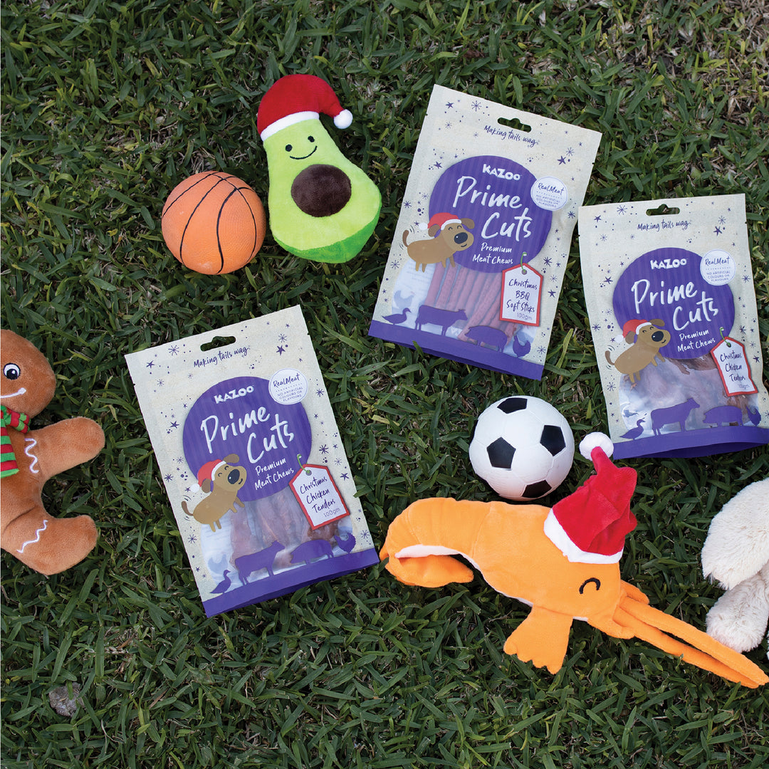 Kazoo Prime Cuts - Christmas Chicken Dog Treats 100g