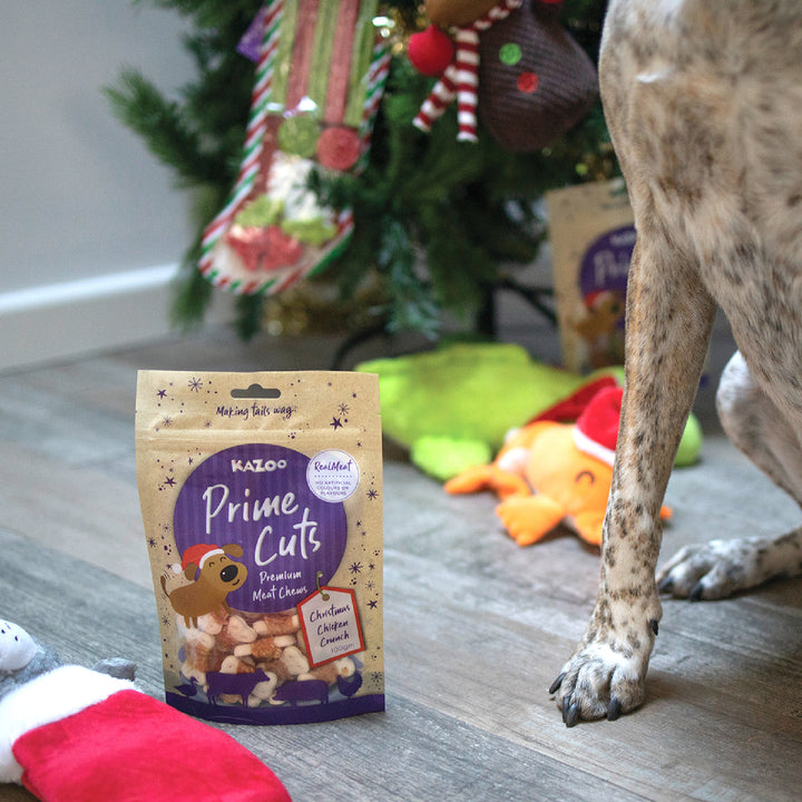 Kazoo Prime Cuts - Christmas Chicken Dog Treats 100g