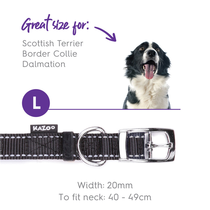 Classic Collar - Black - Kazoo Pet Co