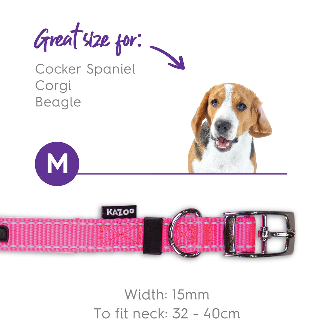 Classic Collar - Pink - Kazoo Pet Co