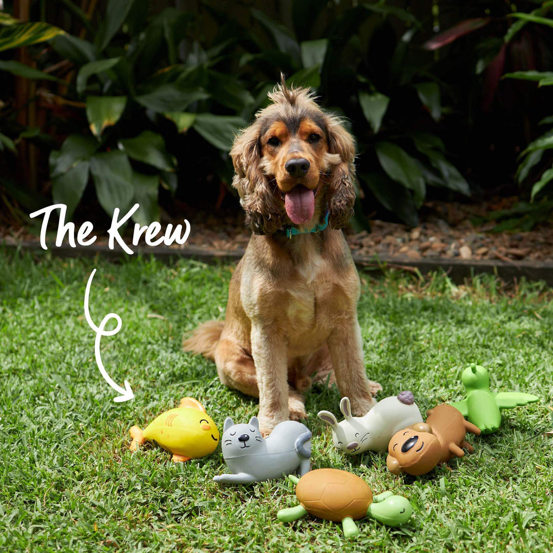 Vivi the Bunny - Medium Squeaky Dog Toy